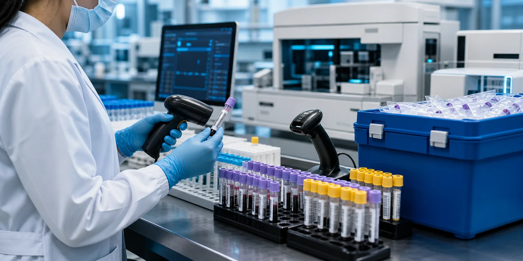 Procesamiento de muestras en laboratorio BIOS