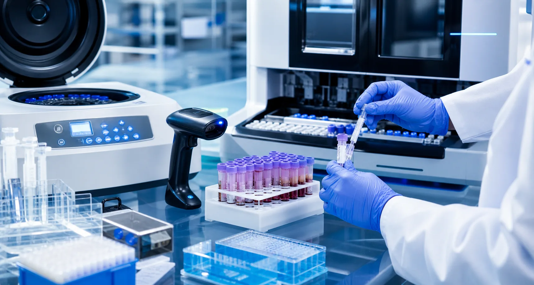 Procesamiento de estudios clínicos en Laboratorios BIOS